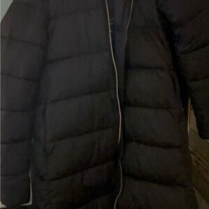 SAVE THE DUCK Women's Black Puffer Jacket